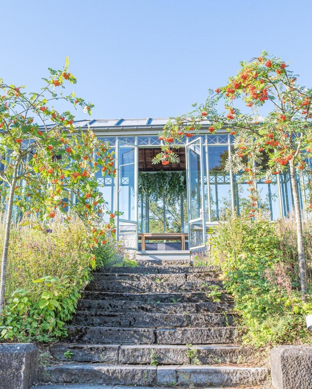 Les Sorbiers Hotel Heer Bagian luar foto