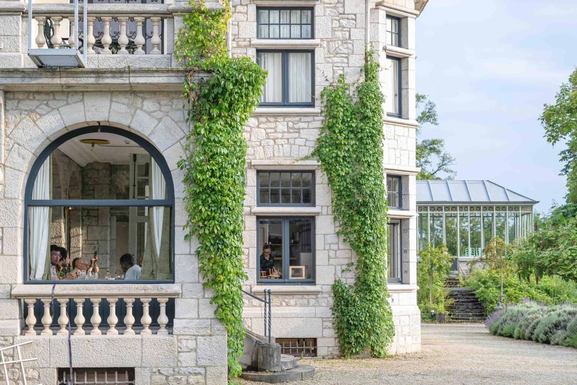 Les Sorbiers Hotel Heer Bagian luar foto